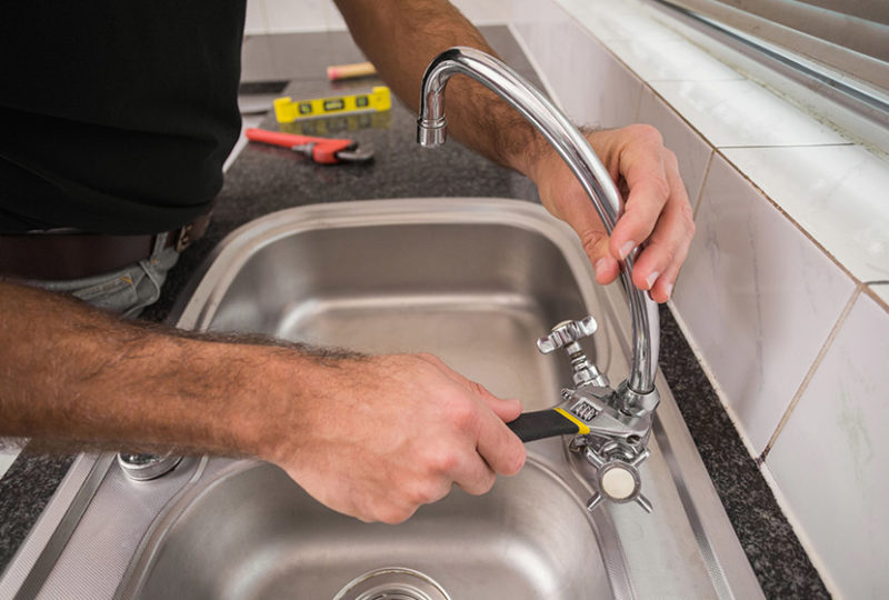 como instalar un kitchen sink